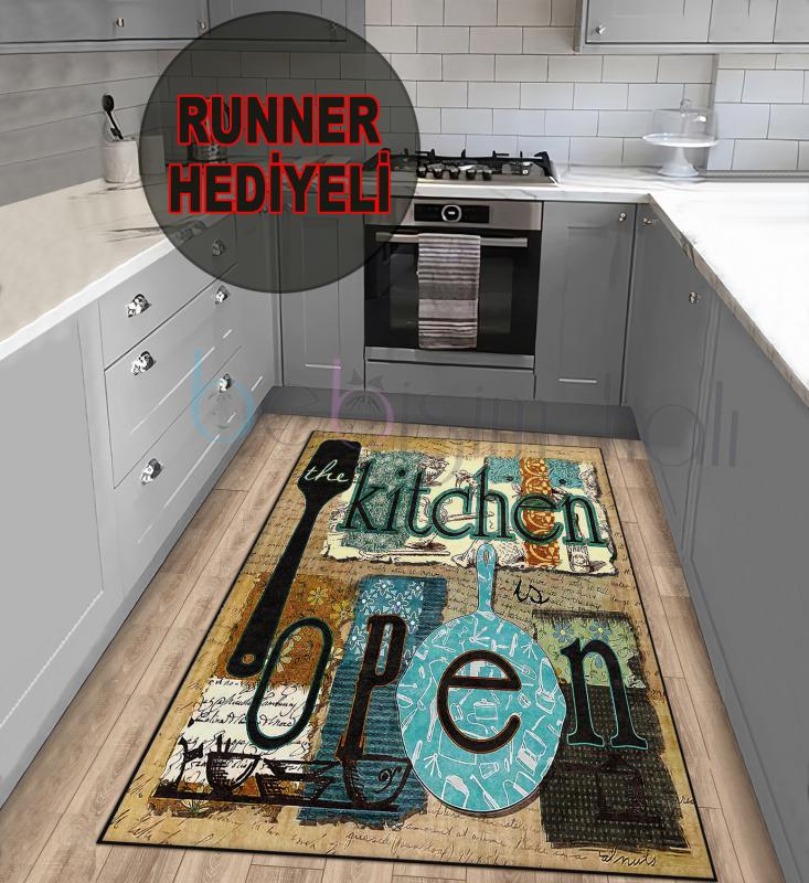 Kitchen%20Yazılı%20Desenli%20%20Mutfak%20Halısı